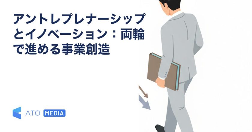 アントレプレナーシップとイノベーション：両輪で進める事業創造を解説する記事のアイキャッチ
