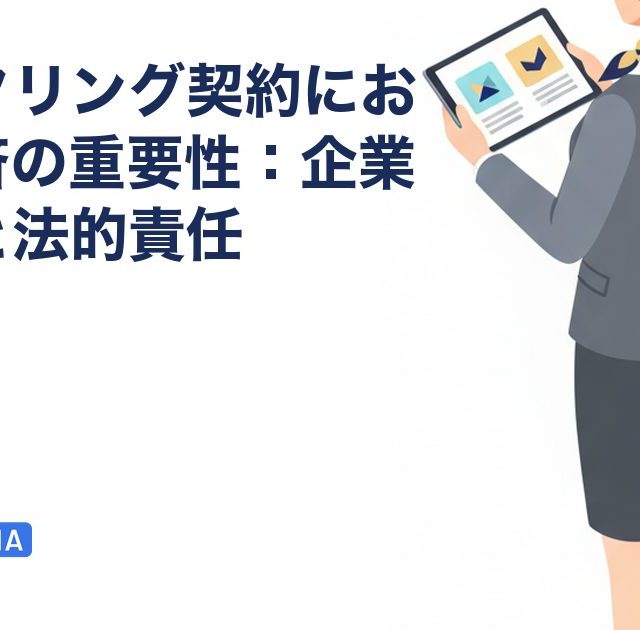 ファクタリング契約における返済の重要性：企業の信用と法的責任を解説する記事のアイキャッチ
